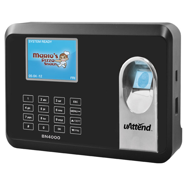 Bn6500 Wifi Biometric Time Clock Wirelesstimeclock Com